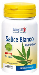 Longlife Salice Bianco Vegetarische Kapseln Vegan und Glutenfrei 60 Stück – Bild 1 von 1