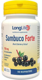 LONGLIFE SAMBUCO FORTE Vegan Pflanzliche Kapseln 60 Stück – Bild 1 von 1