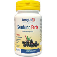 Produktbild von LONGLIFE SAMBUCO FORTE Vegan Pflanzliche Kapseln 60 Stück