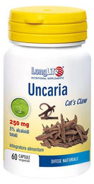 LONGLIFE UNCARIA Vegan Vegetarisch Glutenfrei 60 Kapseln – Bild 1 von 1