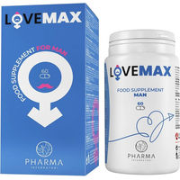 Produktbild von LoveMax Libido Männer mit KSM-66, Maca, Ginseng und Zink, 60 Tabletten, ohne Zusatzstoffe