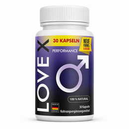 Lovex Kapseln zur Unterstützung der männlichen Vitalität und Leistungsfähigkeit 30 Stück – Bild 1 von 1