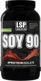 LSP SOY 90 Soja Protein Isolat Pulver Schokolade vegan laktosefrei glutenfrei 900 g – Bild 1 von 1