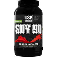 Produktbild von LSP SOY Soja Protein Isolat Erdbeere Vegan Laktosefrei Glutenfrei Pulver 1000 g