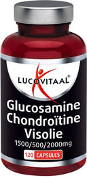Lucovitaal Glucosamin Chondroitin Fischöl Kapseln für Schwangere und Stillende 120 Stück – Bild 1 von 2
