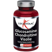 Produktbild von Lucovitaal Glucosamin Chondroitin Fischöl Kapseln für Schwangere und Stillende 120 Stück