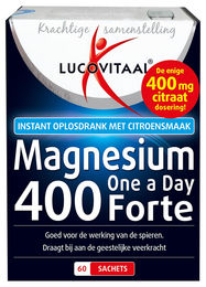 Lucovitaal Magnesiumcitrat-Pulver 400 mg 60 Portionsbeutel – Bild 1 von 4