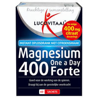 Produktbild von Lucovitaal Magnesiumcitrat-Pulver 400 mg 60 Portionsbeutel