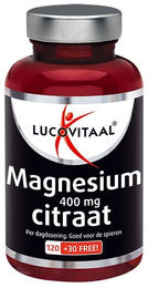 Lucovitaal Magnesiumcitrat Tabletten 400 mg 150 Stück – Bild 1 von 3