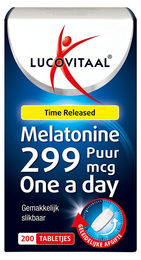 Lucovitaal Melatonin 299 mcg Tabletten mit Zeitverzögerung – Bild 1 von 1