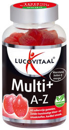 Lucovitaal Multi+ A-Z Gummies zuckerfrei vegetarisch für Erwachsene – Bild 1 von 4