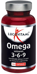 Lucovitaal Omega 3-6-9 Fettsäuren Kapseln zuckerfrei 100 Stück – Bild 1 von 1