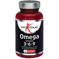 Produktbild von Lucovitaal Omega 3-6-9 Fettsäuren Kapseln zuckerfrei 100 Stück