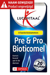 Lucovitaal Pre & Probiotic Kapseln ohne Zusatzstoffe 30 Stück – Bild 1 von 1