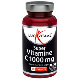 Lucovitaal Super Vitamin C 1000 mg Ascorbinsäure 60 Kapseln – Bild 1 von 4