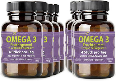 Lühders Omega 3 Fruchtgummi mit DHA und EPA vegan – Bild 1 von 4