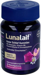 Lunalaif Guter Schlaf Gummies vegan und zuckerfrei 30 Stück – Bild 1 von 2