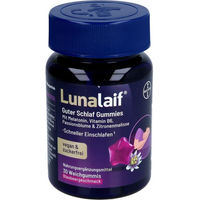Produktbild von Lunalaif Guter Schlaf Gummies vegan und zuckerfrei 30 Stück