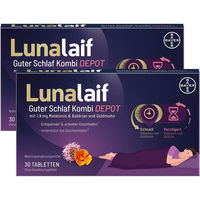 Produktbild von Lunalaif Guter Schlaf Kombi DEPOT Tabletten 60 Stück