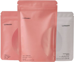 LUNARY Kontrazept Boost Set für Frauen mit Pulver und Kapseln vegan und laktosefrei für 30 Tage – Bild 1 von 2