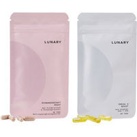 Produktbild von LUNARY Schwangerschaft Boost Kapseln mit Folsäure, Omega-3, Eisen, Vitamin D und Cholin, vegan und laktosefrei, 60 Kapseln