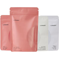 Produktbild von LUNARY Veg Set Pulver und Kapseln für Frauen vegan und laktosefrei 30 Tage