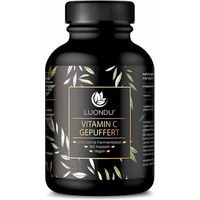 Produktbild von Luondu Vitamin C gepuffert Calciumascorbat 1000 mg Kapseln vegan 180 Stück