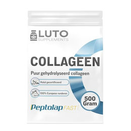 LUTO Supplements Peptolap Hydrolysiertes Rinderkollagen Typ I & III Halal Pulver 500 g ohne Zusatzstoffe – Bild 1 von 2
