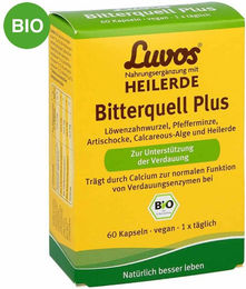 Luvos Heilerde Bio Bitterquell Plus Kapseln vegan 60 Stück – Bild 1 von 1