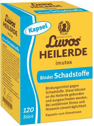 Luvos Heilerde imutox Kapseln mit Silizium/Kieselerde vegan für Erwachsene 120 Stück – Bild 1 von 1