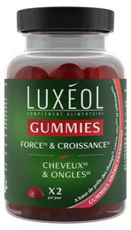 Luxeol Biotin-Komplex Nahrungsergänzungsmittel mit Biotin, Vitamin B5 und Zink, 60 Gelees – Bild 1 von 2