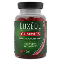 Produktbild von Luxeol Biotin-Komplex Nahrungsergänzungsmittel mit Biotin, Vitamin B5 und Zink, 60 Gelees