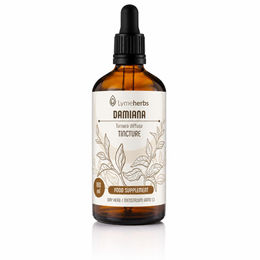 Lymeherbs Damiana Tinktur 1:3 Tropfen 100 ml – Bild 1 von 2