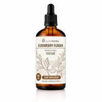 Produktbild von Lymeherbs Holunderblüten-Tinktur 1:3 Tropfen 100 ml
