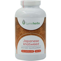 Produktbild von Lymeherbs Japanischer Staudenknöterich Kapseln mit 10 % Resveratrol ohne Gelatine