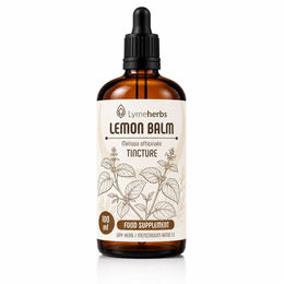 Lymeherbs Zitronenmelisse Tinktur 1:3 Tropfen 100 ml – Bild 1 von 2