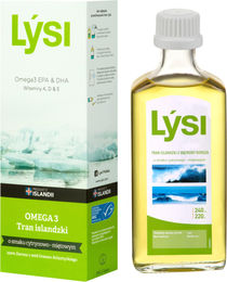 Lysi Isländischer Lebertran Omega Acids Zitronen-Minz-Geschmack für Kinder 240 ml – Bild 1 von 3
