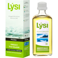 Produktbild von Lysi Isländischer Lebertran Omega Acids Zitronen-Minz-Geschmack für Kinder 240 ml