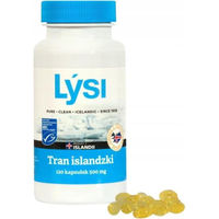 Produktbild von Lysi Isländisches Lebertran Kapseln mit Omega 3 und Vitaminen für Kinder 120 Kapseln