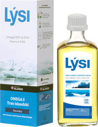 Lysi Natürliches Lebertran für Kinder mit Omega-3 DHA 240 ml – Bild 1 von 2