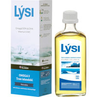 Produktbild von Lysi Natürliches Lebertran für Kinder mit Omega-3 DHA 240 ml