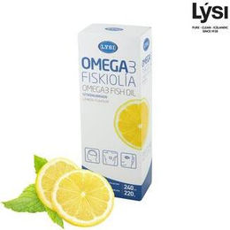 Lysi Omega-3 Fischöl mit Zitronengeschmack 240 ml mit Vitamin A, D und E – Bild 1 von 1