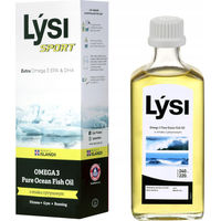 Produktbild von Lysi Sport Omega-3 Lebertran mit EPA und DHA Zitronengeschmack 240 ml für Sportler und Erwachsene