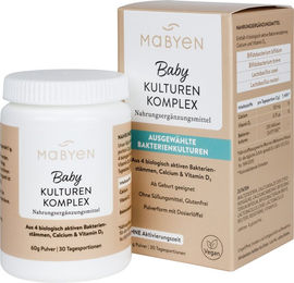 MABYEN Baby Kulturen Komplex Pulver vegan laktosefrei und glutenfrei – Bild 1 von 1