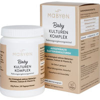 Produktbild von MABYEN Baby Kulturen Komplex Pulver vegan laktosefrei und glutenfrei