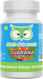 Mach dich wach! Guarana Kapseln ohne Zusatzstoffe 120 Stück – Bild 1 von 1