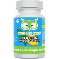 Produktbild von Mach dich wach! Koffein Lutschtabletten 100 mg ohne Zusatzstoffe