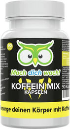 Mach dich wach! Koffein Mix Kapseln ohne Zusatzstoffe – Bild 1 von 2
