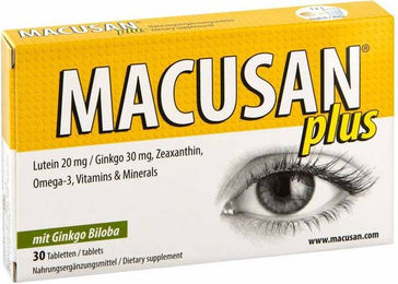 Macusan plus Tabletten von AGEPHA Pharma für Senioren 30 Stück – Bild 1 von 1