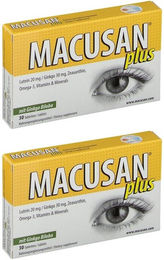 Macusan Plus Tabletten von AGEPHA Pharma für Senioren, 60 Stück – Bild 1 von 1